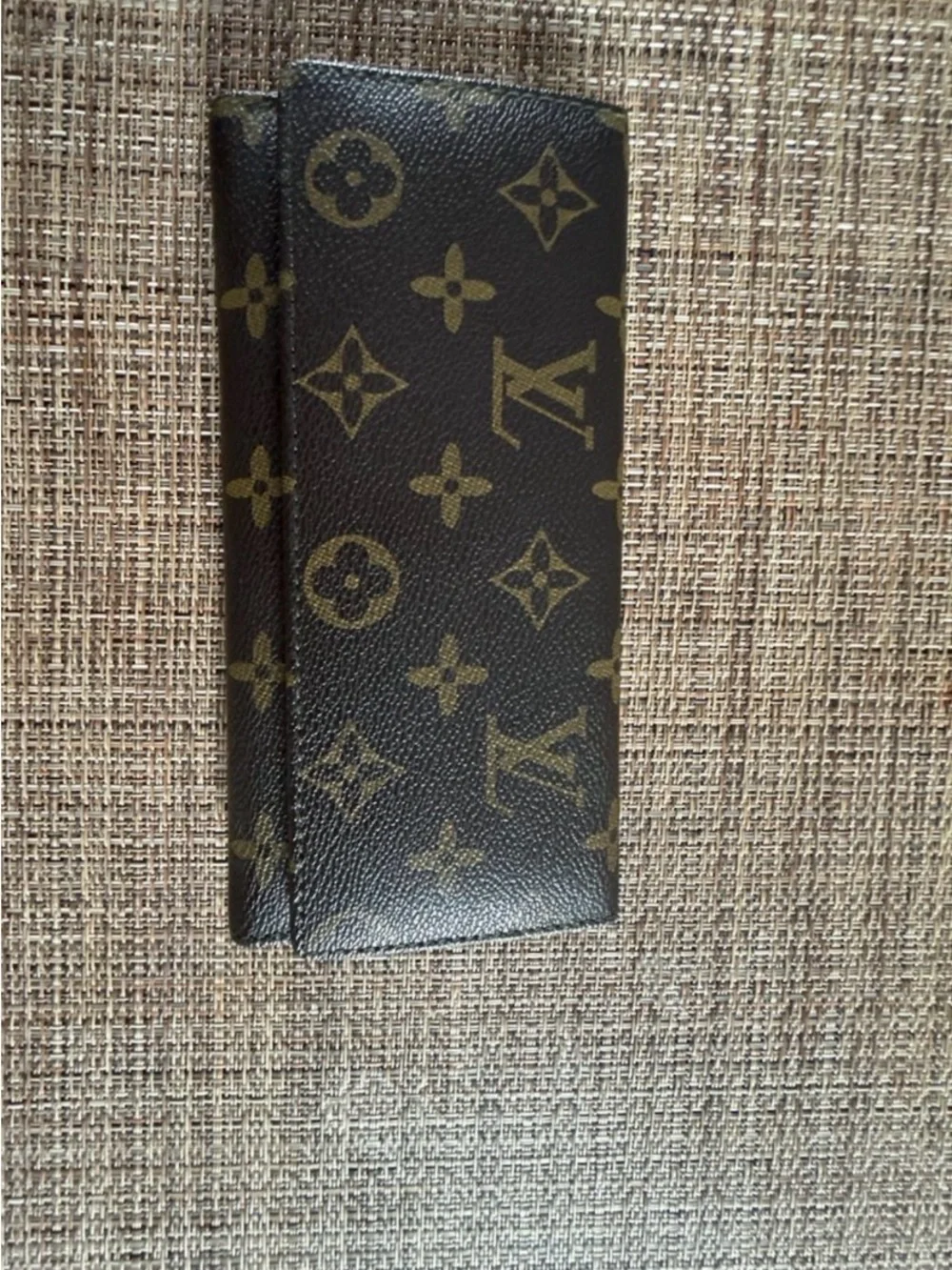 Louis Vuitton Monogram Canvas Key & Card Holder in Brown and Gold